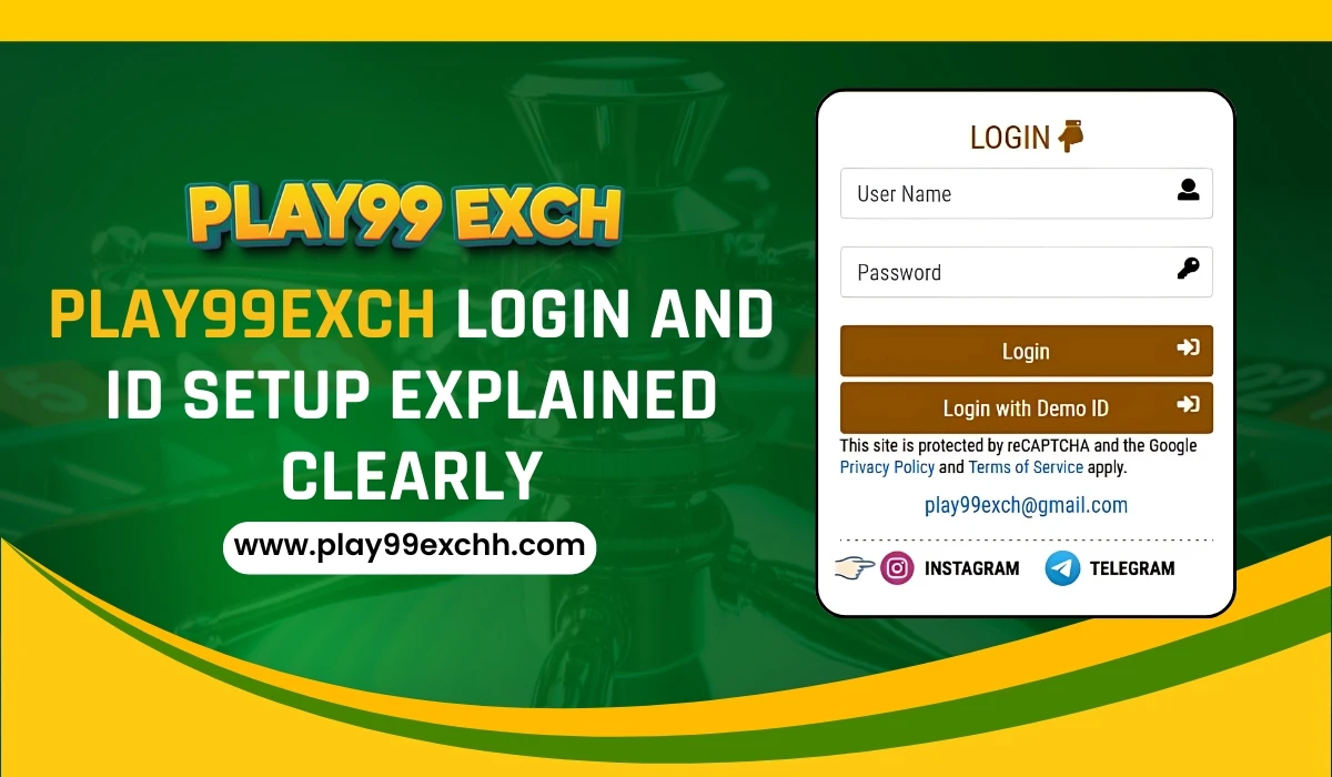 You are currently viewing Play99Exch Login and ID Setup Explained Clearly
